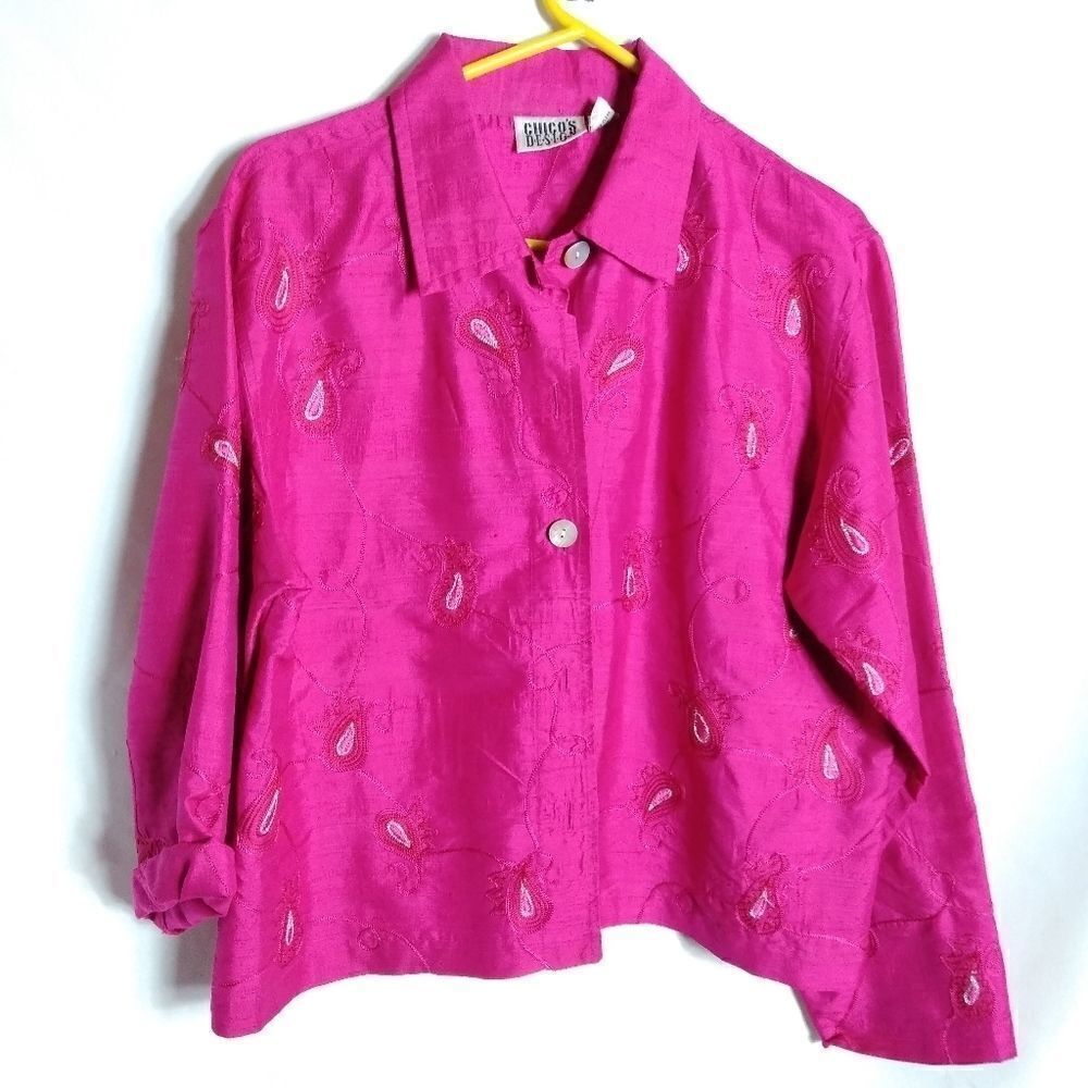 Vintage Chico's silk blouse